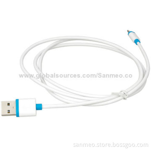 MFI-certified USB Cable, 1.2m, Charge/Sync Apple Devices, with Lighting Connector to Your Laptops